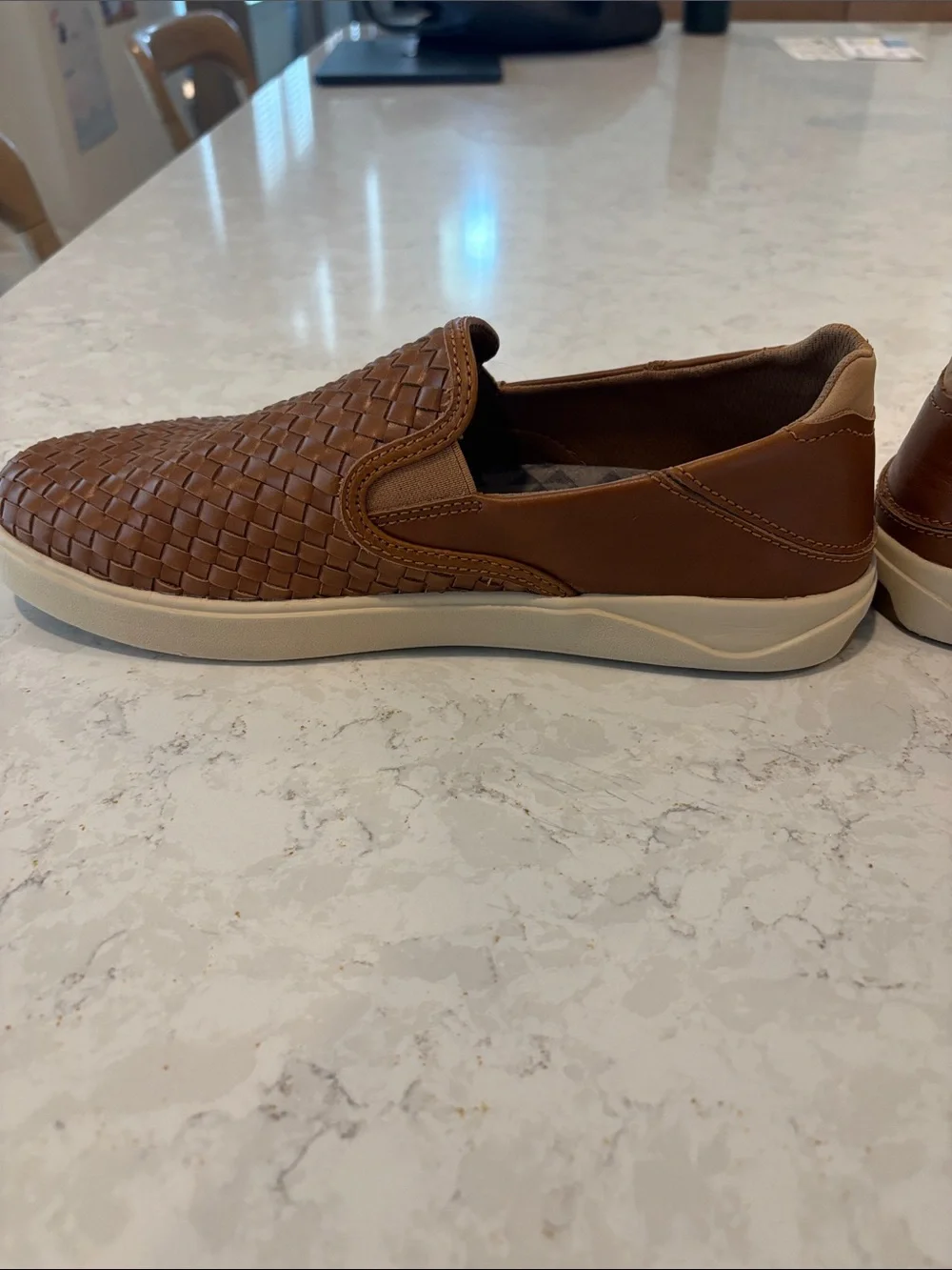 Olukai Men’s Casual Sneakers - Brown 10.5 - Picture 6 of 8